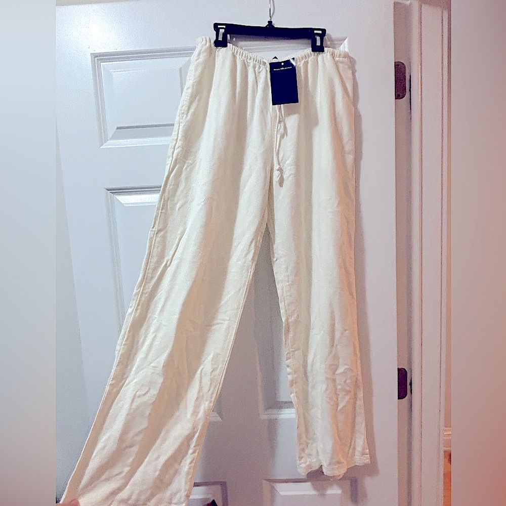 BRAND NEW! NEVER WORN WITH TAGS: Brandy Melville Anastasia Linen Pants